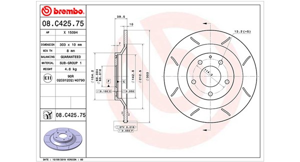 Remschijven Magneti Marelli 360406099505