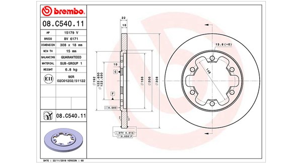 Remschijven Magneti Marelli 360406164801