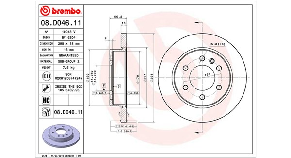 Remschijven Magneti Marelli 360406165401