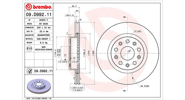 Remschijven Magneti Marelli 360406177401