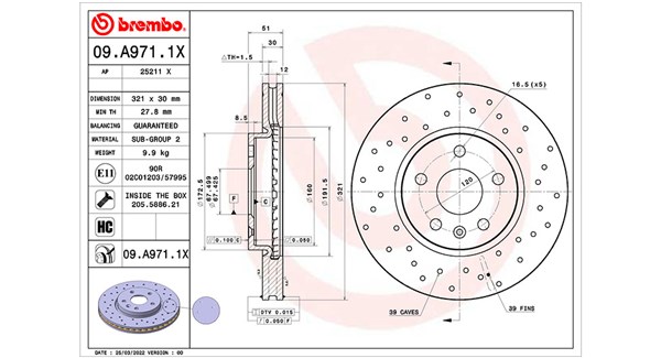 Remschijven Magneti Marelli 360406176402