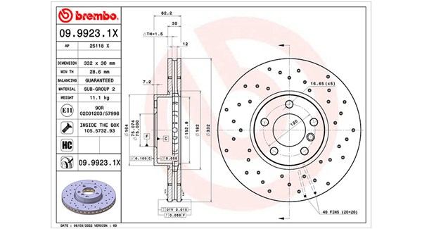 Remschijven Magneti Marelli 360406178002