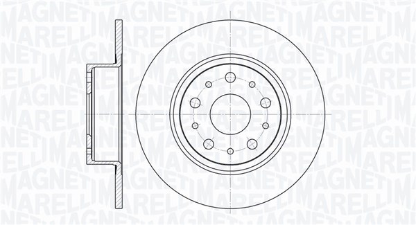 Remschijven Magneti Marelli 361302040155