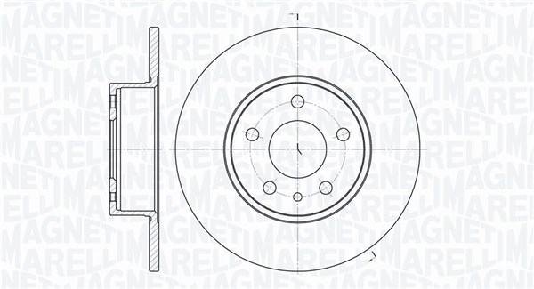 Remschijven Magneti Marelli 361302040185