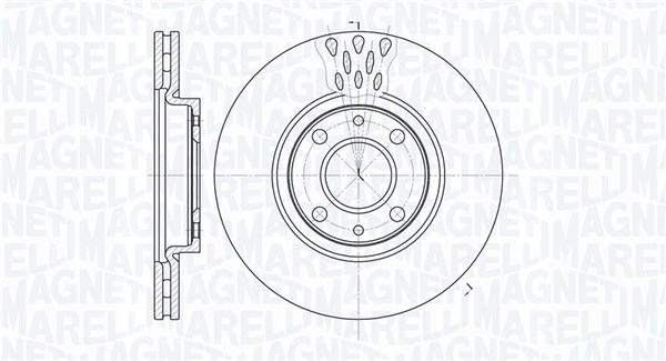 Remschijven Magneti Marelli 361302040238