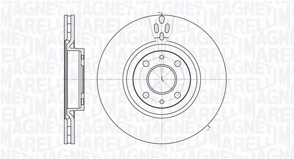 Remschijven Magneti Marelli 361302040260