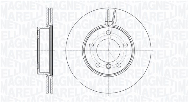 Remschijven Magneti Marelli 361302040685