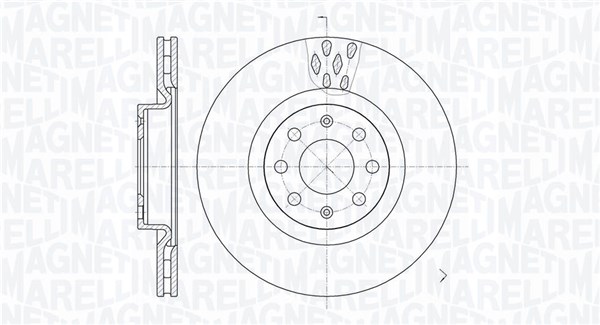 Remschijven Magneti Marelli 361302040698