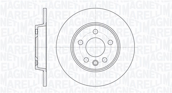 Remschijven Magneti Marelli 361302040717