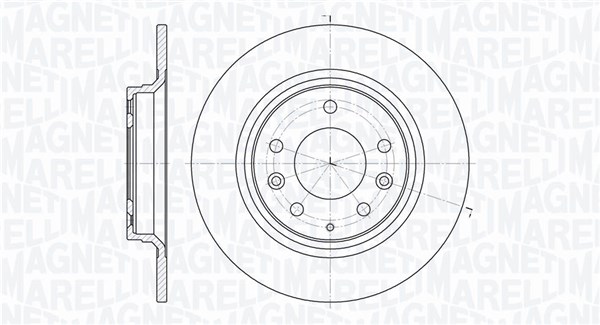 Remschijven Magneti Marelli 361302040718