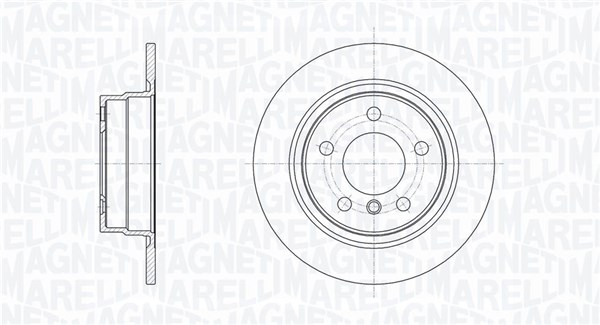 Remschijven Magneti Marelli 361302040733