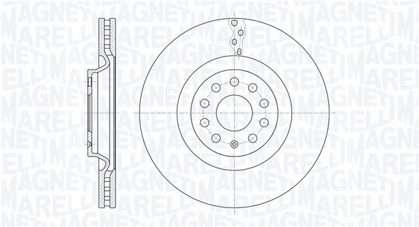 Remschijven Magneti Marelli 361302040769