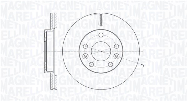 Remschijven Magneti Marelli 361302040773