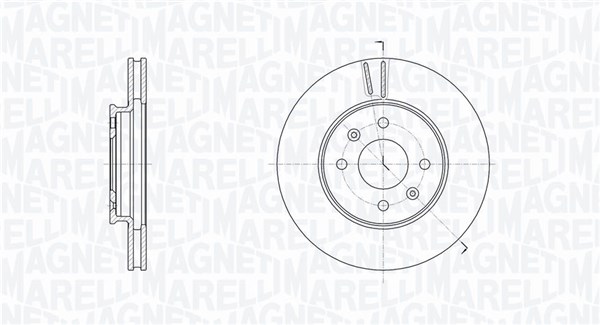 Remschijven Magneti Marelli 361302040775