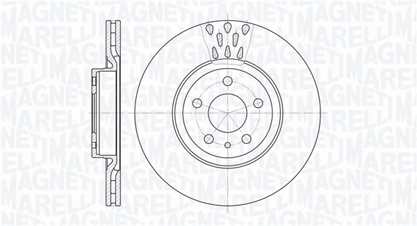 Remschijven Magneti Marelli 361302040813