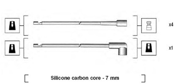 Bougiekabelset Magneti Marelli 941044110501