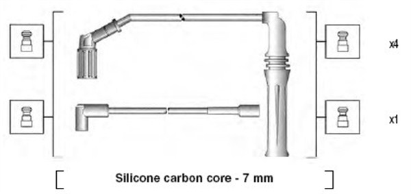 Bougiekabelset Magneti Marelli 941135170704