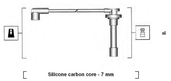 Bougiekabelset Magneti Marelli 941255060816