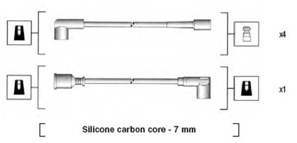 Bougiekabelset Magneti Marelli 941275020838