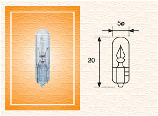 Gloeilamp, instrumentenverlichting Magneti Marelli 003722100000