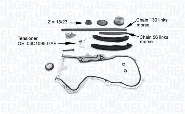 Distributieketting kit Magneti Marelli 341500001200