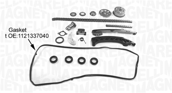 Distributieketting kit Magneti Marelli 341500001470