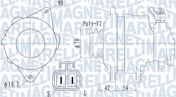 Alternator/Dynamo Magneti Marelli 063731533010