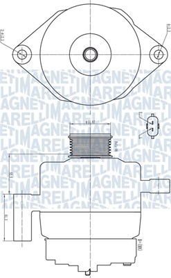 Alternator/Dynamo Magneti Marelli 063732181010