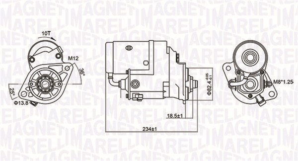 Starter Magneti Marelli 063721154010