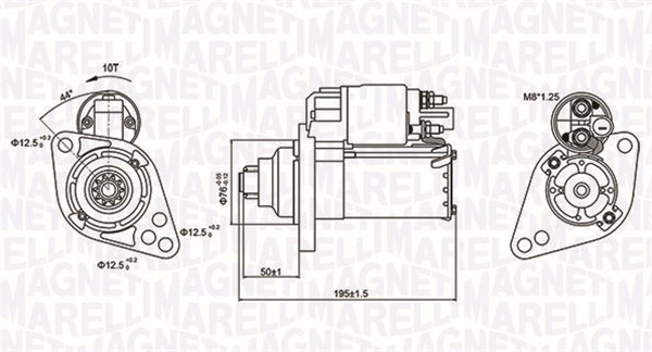 Starter Magneti Marelli 063721294010