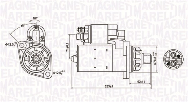 Starter Magneti Marelli 063721337010