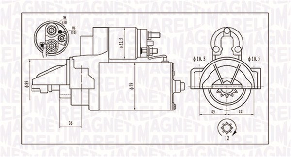 Starter Magneti Marelli 063721421010