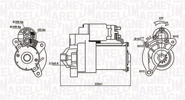 Starter Magneti Marelli 063720594010