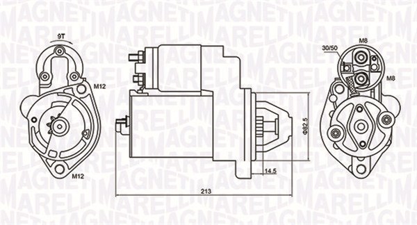 Starter Magneti Marelli 063720612010