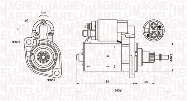 Starter Magneti Marelli 063720619010