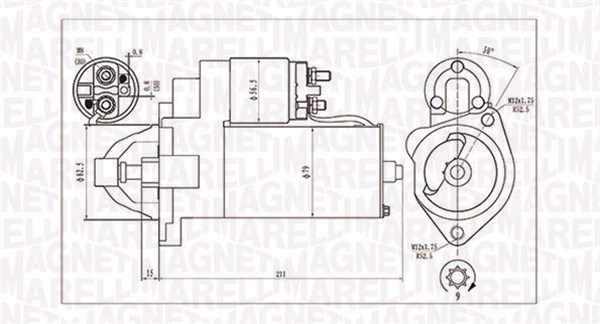 Starter Magneti Marelli 063720624010