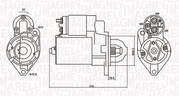 Starter Magneti Marelli 063720879010