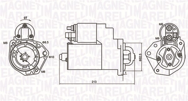 Starter Magneti Marelli 063720880010