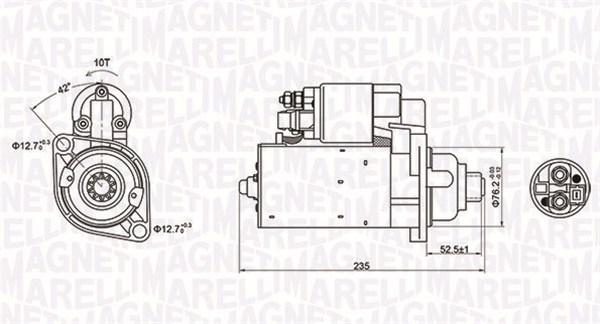 Starter Magneti Marelli 063720974010