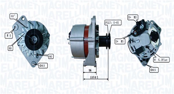 Dynamo / Alternator Magneti Marelli 063730520010