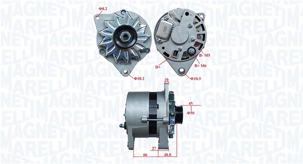 Alternator/Dynamo Magneti Marelli 063731455010