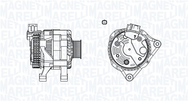 Alternator/Dynamo Magneti Marelli 063731589010