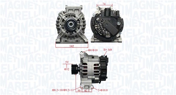 Alternator/Dynamo Magneti Marelli 063731875010