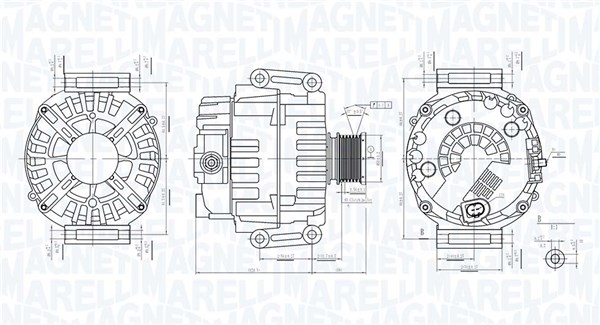 Alternator/Dynamo Magneti Marelli 063732072010