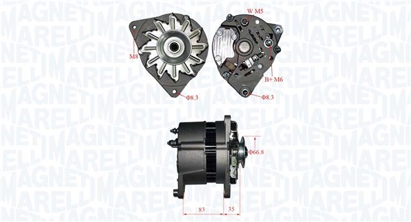 Alternator/Dynamo Magneti Marelli 063730305010