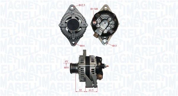 Alternator/Dynamo Magneti Marelli 063735679010