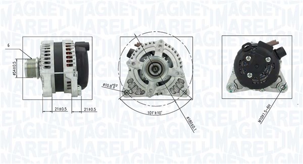 Dynamo / Alternator Magneti Marelli 063736372010