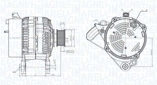 Alternator/Dynamo Magneti Marelli 063730733010