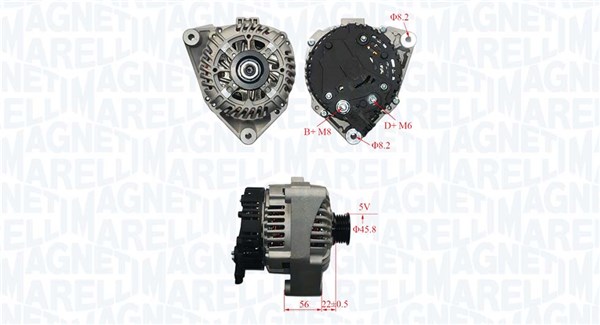 Alternator/Dynamo Magneti Marelli 063730845010