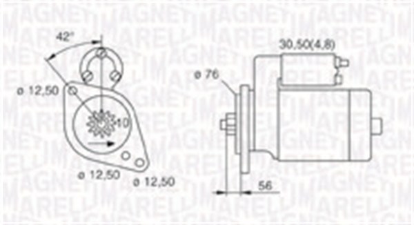 Starter Magneti Marelli 063521230120